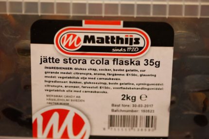 Jätte Cola Flaskor (1 st)